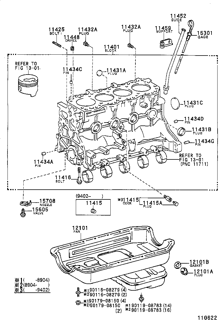  HILUX |  CYLINDER BLOCK