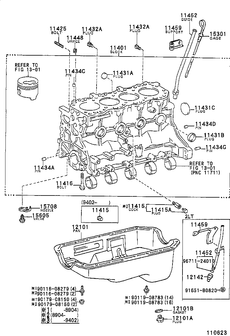  HILUX |  CYLINDER BLOCK