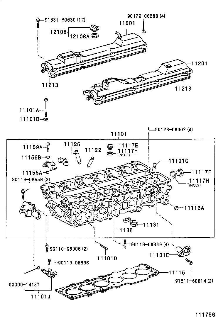  ORIGIN |  CYLINDER HEAD