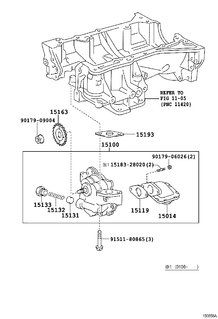  HARRIER |  ENGINE OIL PUMP