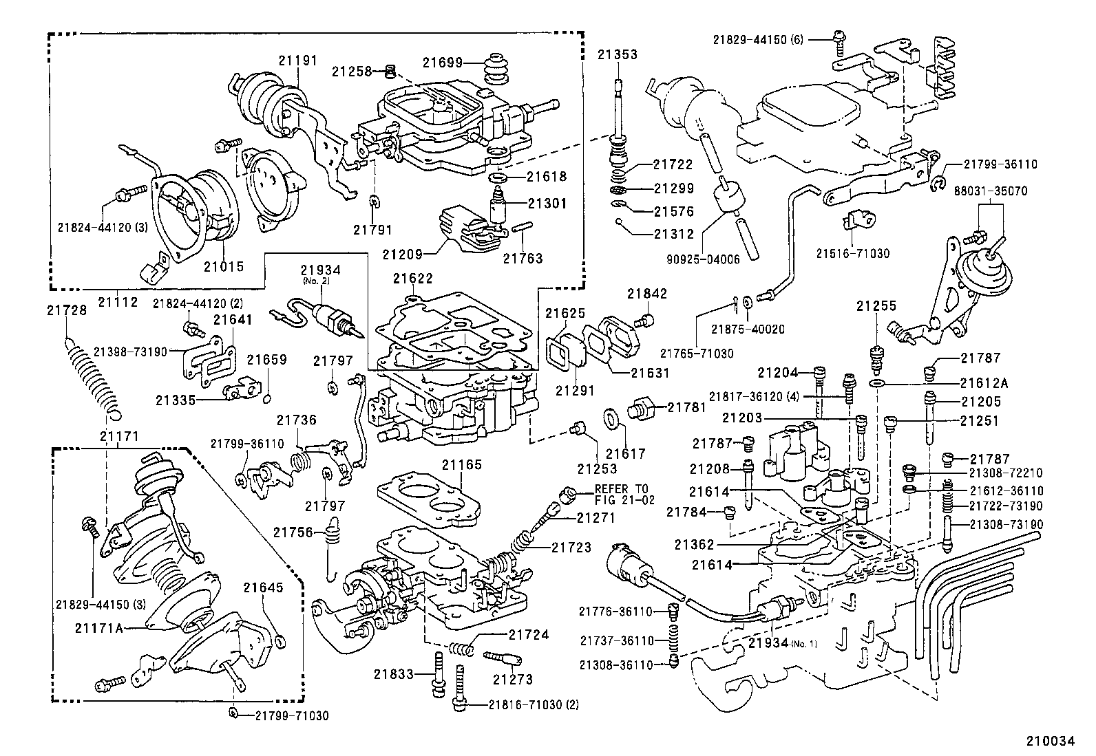  HILUX |  CARBURETOR