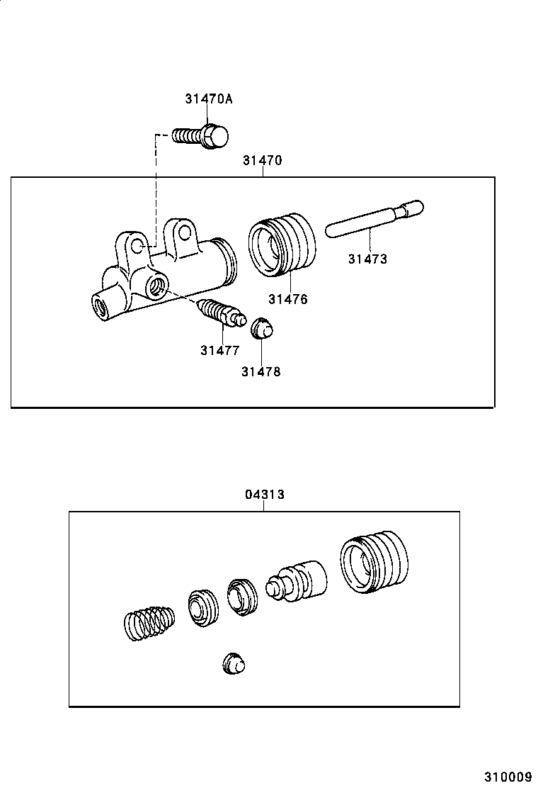  LAND CRUISER PRADO |  CLUTCH RELEASE CYLINDER