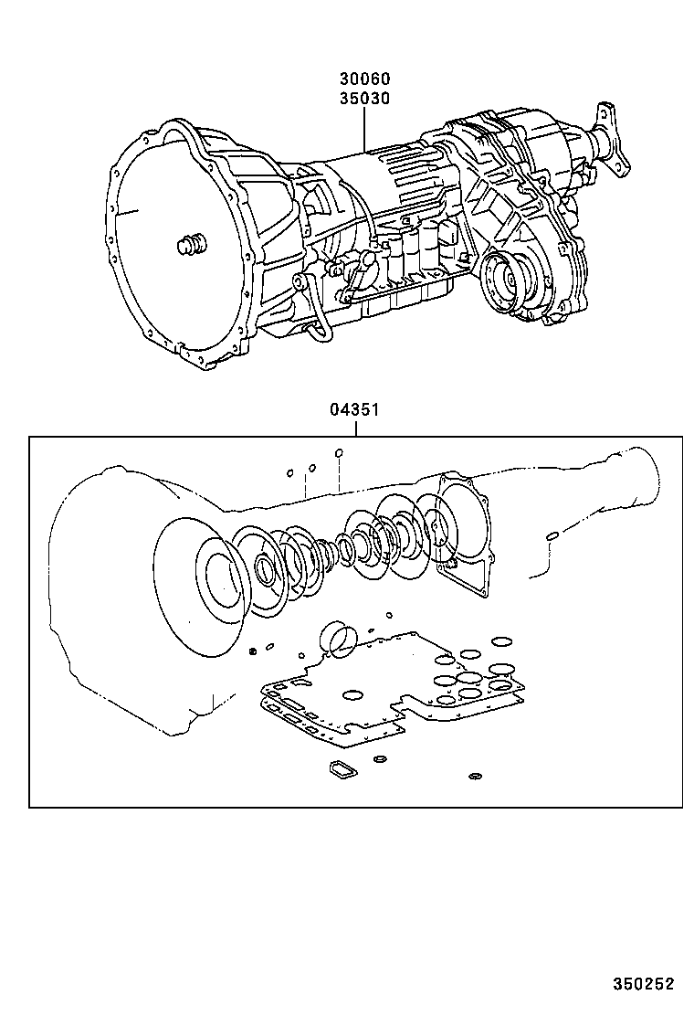  CRESTA |  TRANSAXLE OR TRANSMISSION ASSY GASKET KIT ATM