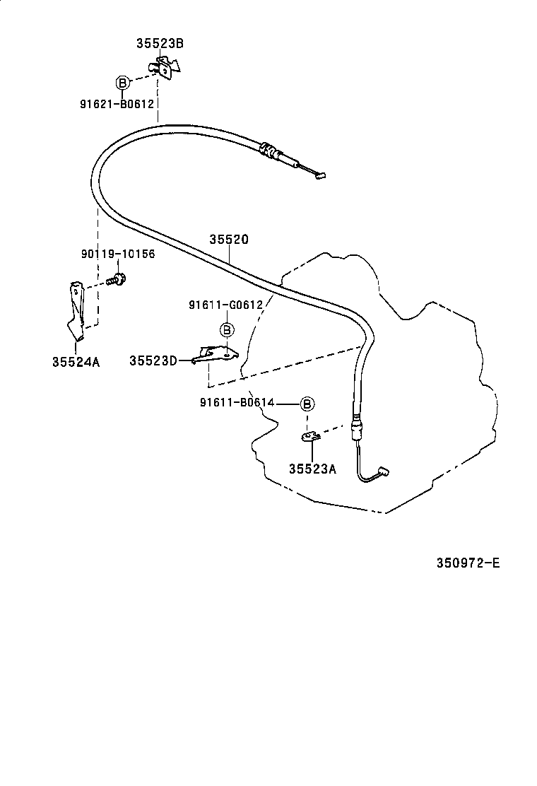  CALDINA |  THROTTLE LINK VALVE LEVER ATM