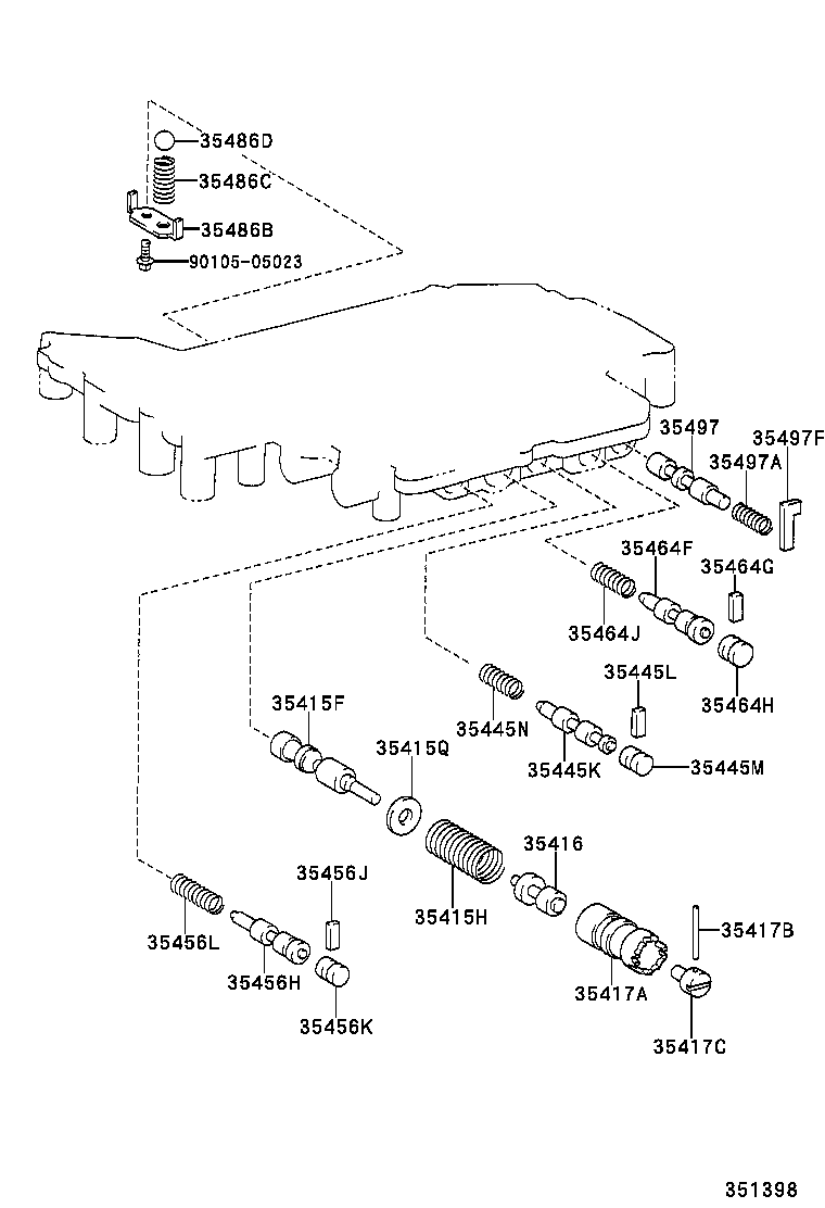  NADIA |  VALVE BODY OIL STRAINER ATM