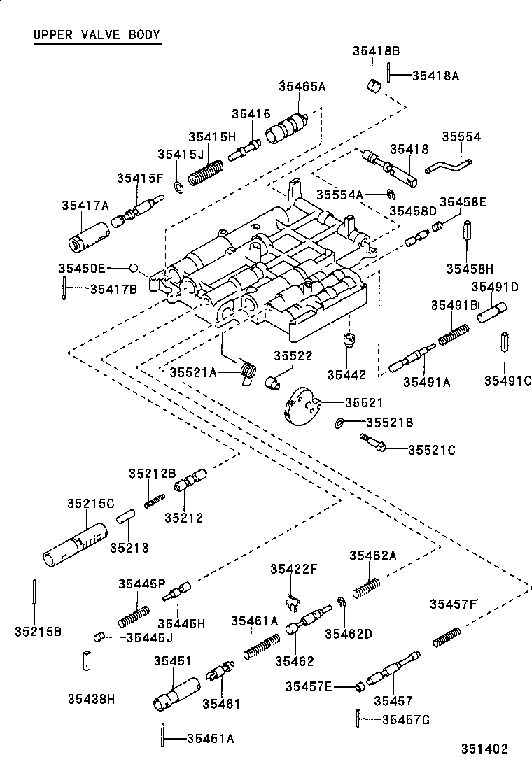  NADIA |  VALVE BODY OIL STRAINER ATM