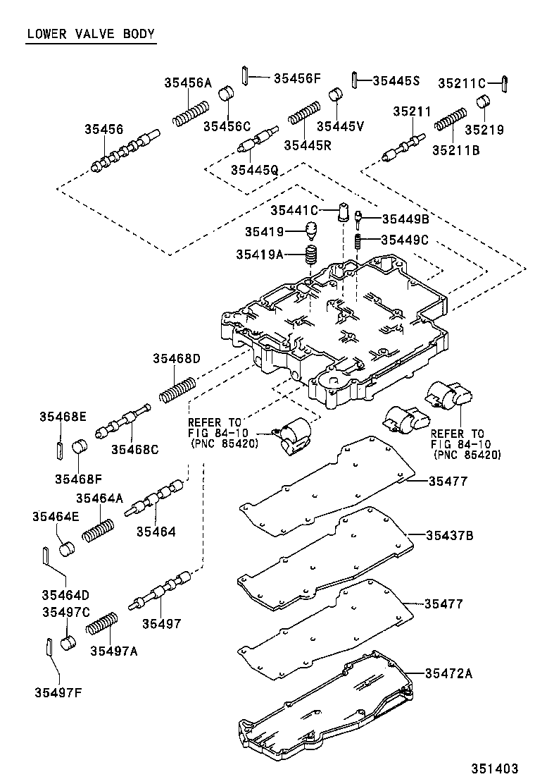  NADIA |  VALVE BODY OIL STRAINER ATM