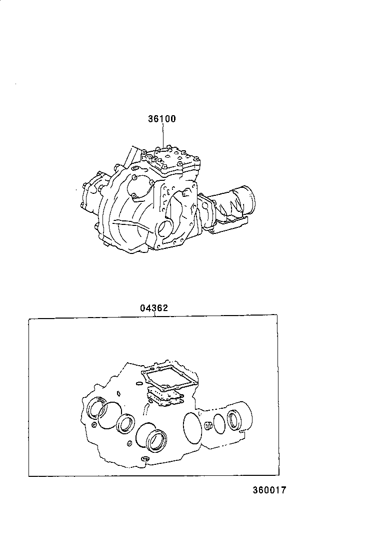  IPSUM |  TRANSFER ASSEMBLY GASKET KIT