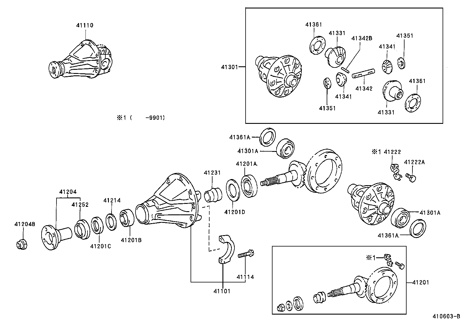  RAUM |  REAR AXLE HOUSING DIFFERENTIAL