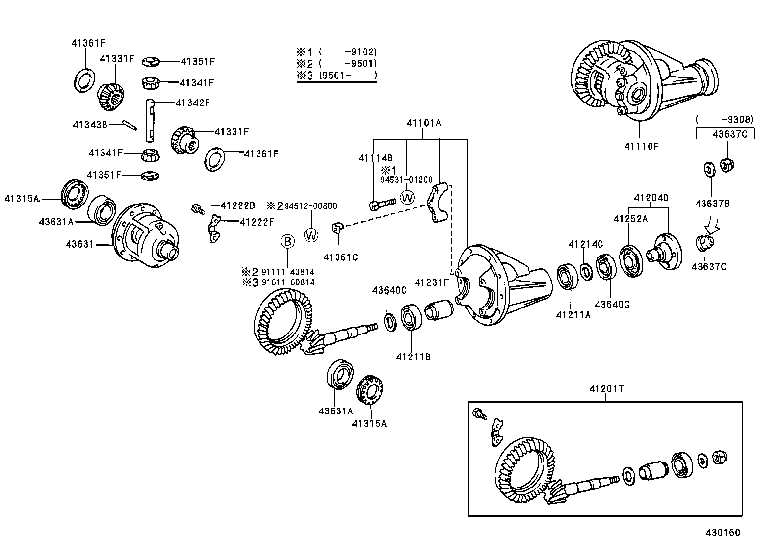  HILUX |  FRONT AXLE HOUSING DIFFERENTIAL