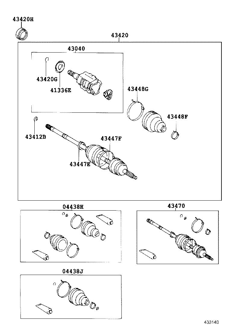 CELICA |  FRONT DRIVE SHAFT