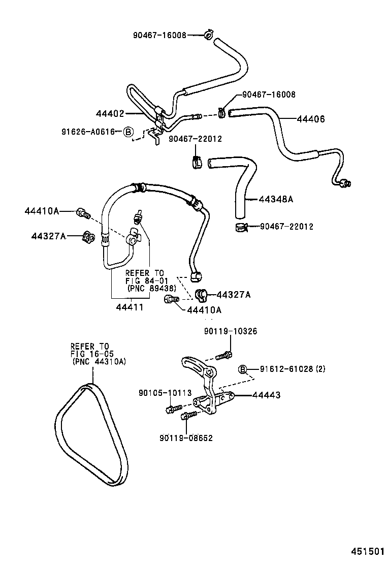  MARK 2 |  POWER STEERING TUBE