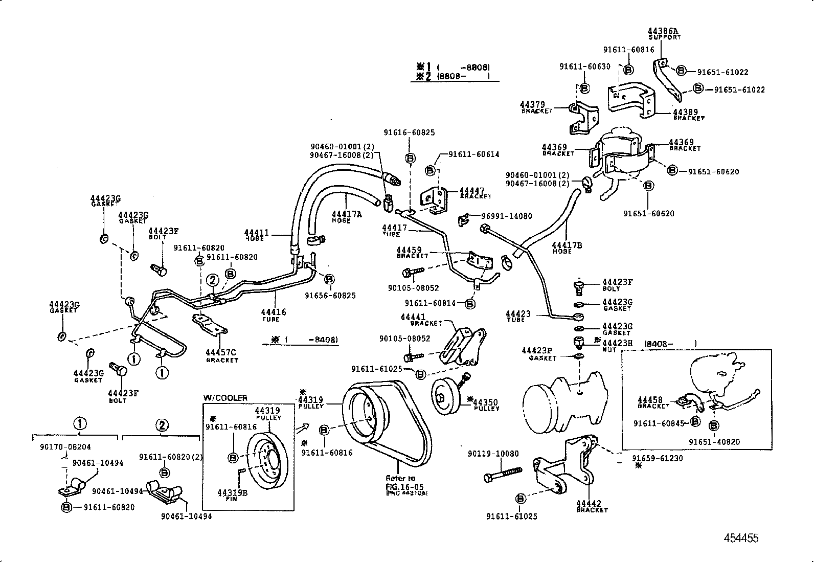  COASTER |  POWER STEERING TUBE