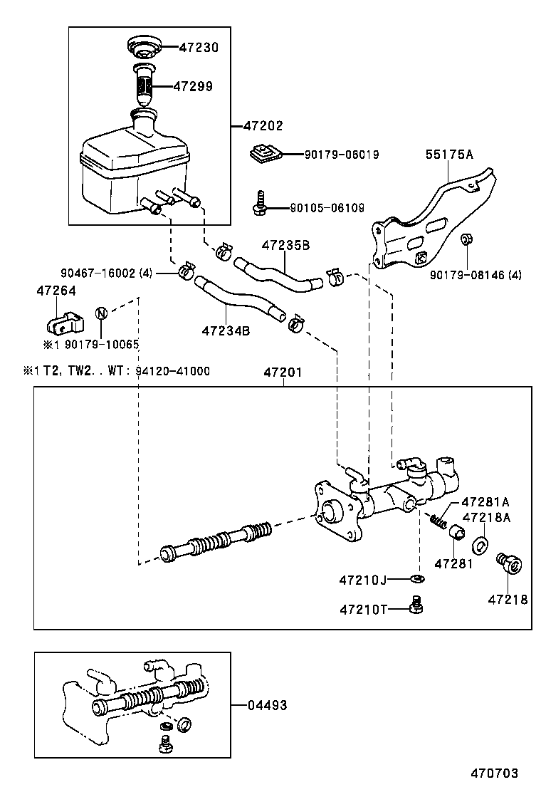  DYNA 150 TOYOACE G15 |  BRAKE MASTER CYLINDER