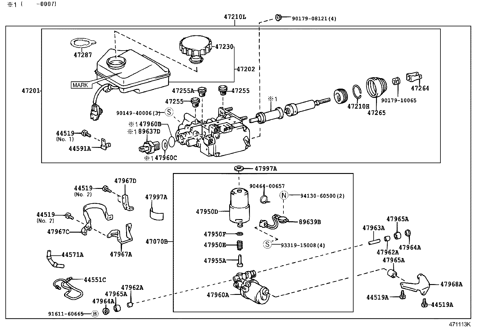  ARISTO |  BRAKE MASTER CYLINDER