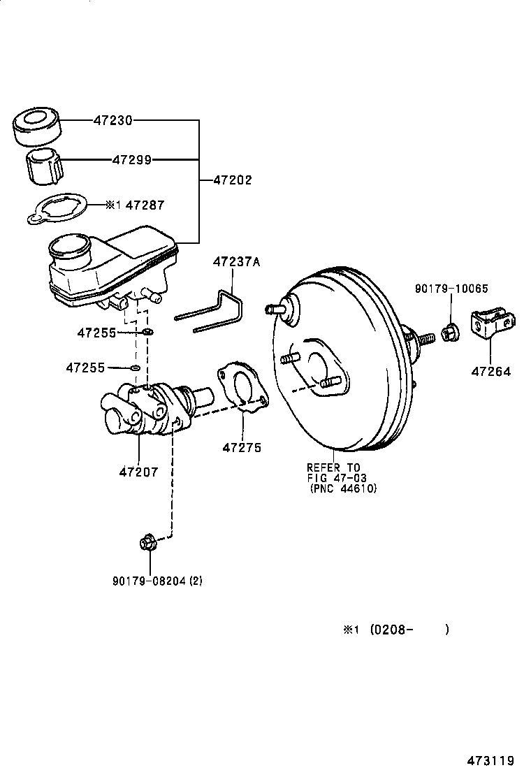  CELICA |  BRAKE MASTER CYLINDER