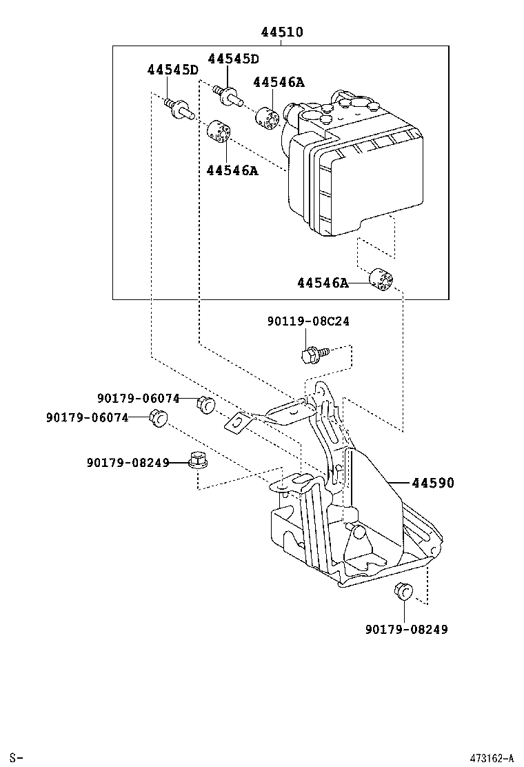  CELICA |  BRAKE TUBE CLAMP