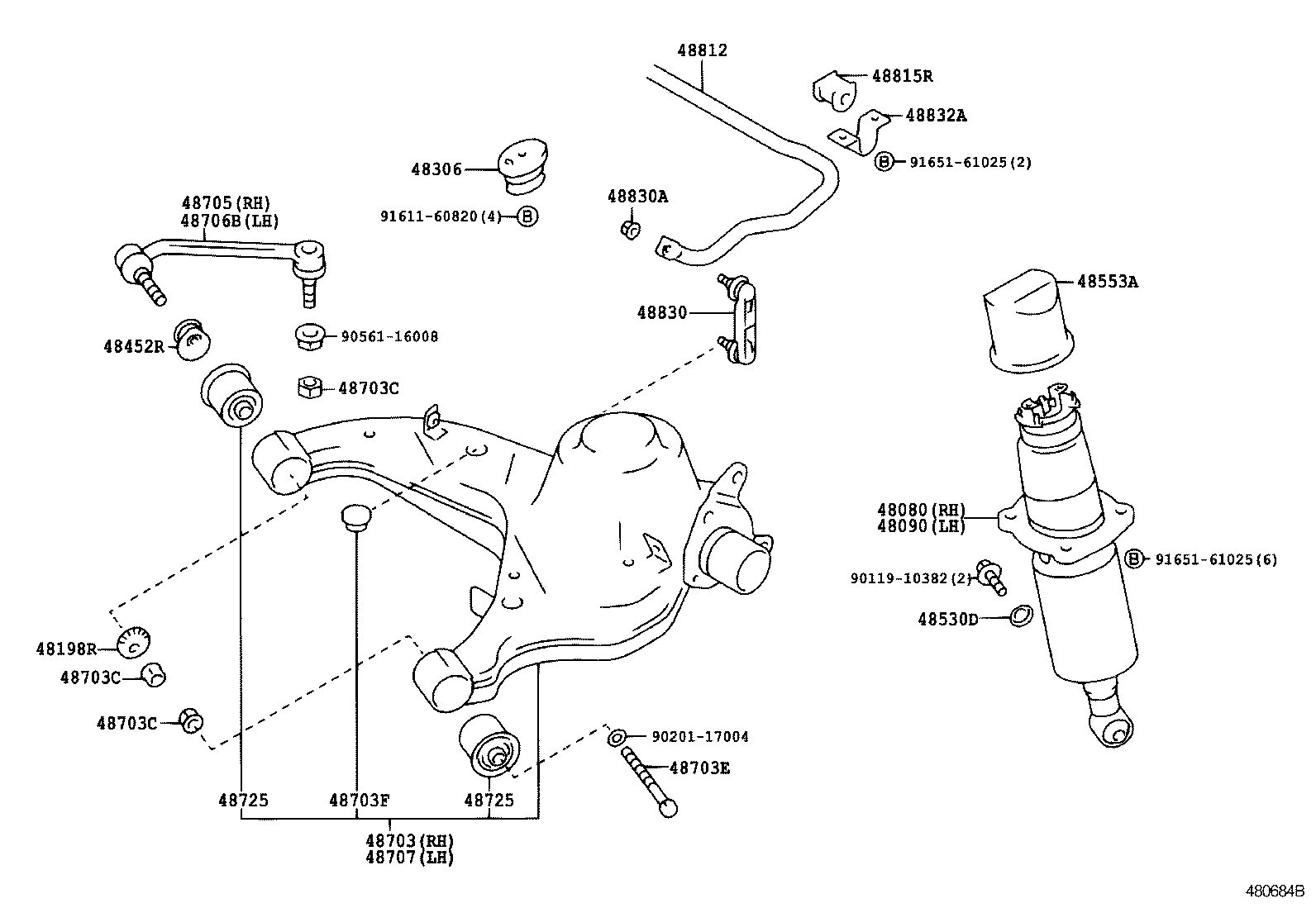  CROWN |  REAR SPRING SHOCK ABSORBER