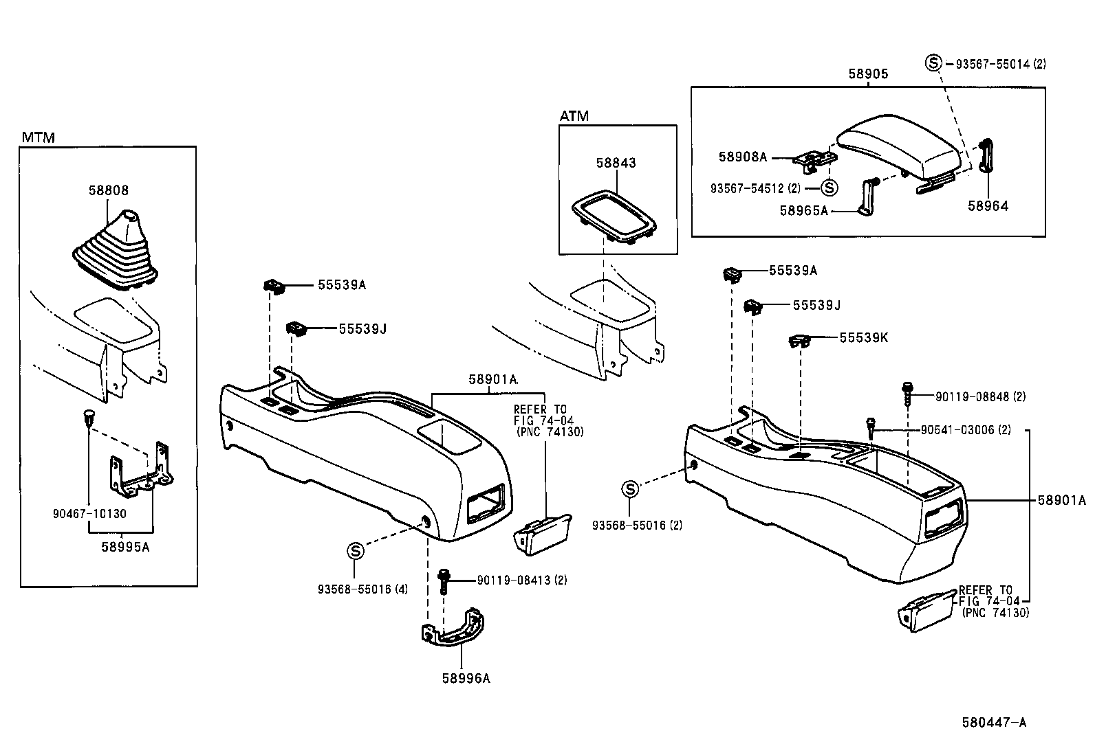  SPRINTER |  CONSOLE BOX BRACKET