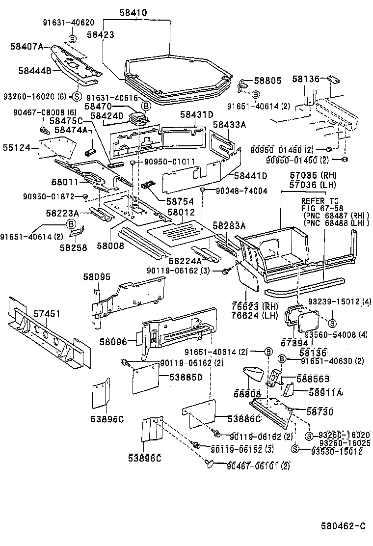  QUICK DELIVERY |  FRONT FLOOR PANEL FRONT FLOOR MEMBER