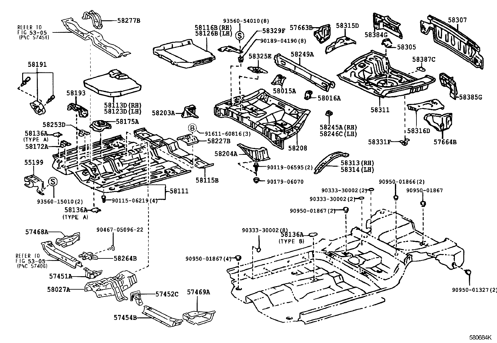  RAUM |  FLOOR PAN LOWER BACK PANEL