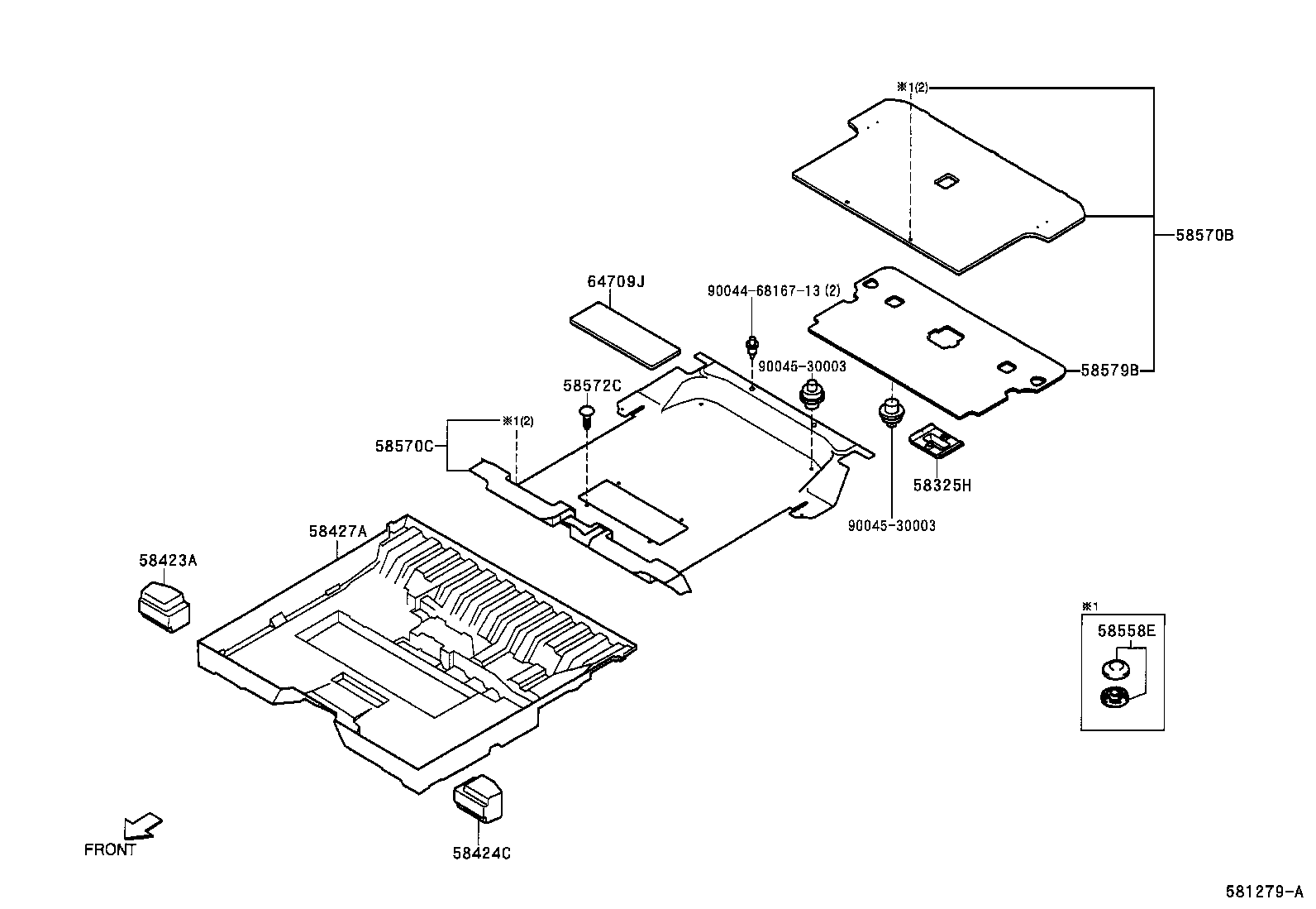  SPARKY |  FLOOR MAT SILENCER PAD