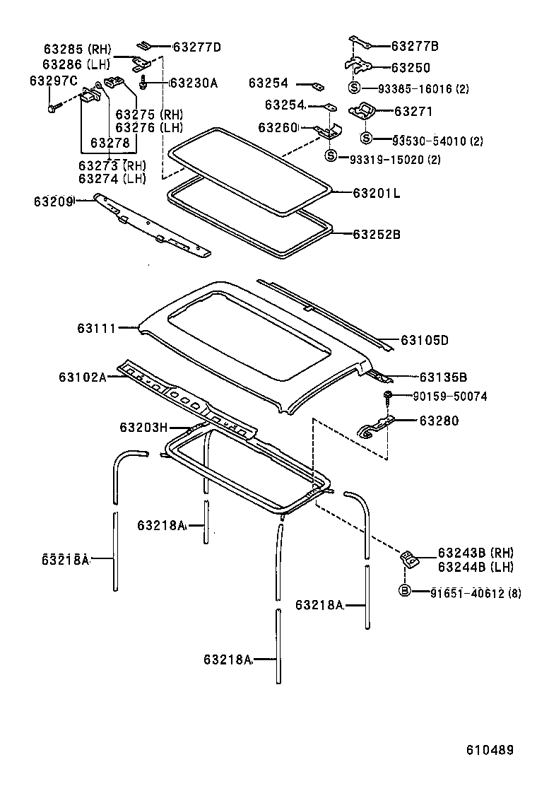  HILUX |  ROOF PANEL BACK PANEL