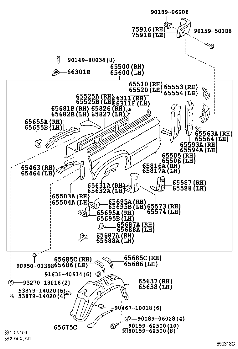  HILUX |  REAR BODY SIDE PANEL