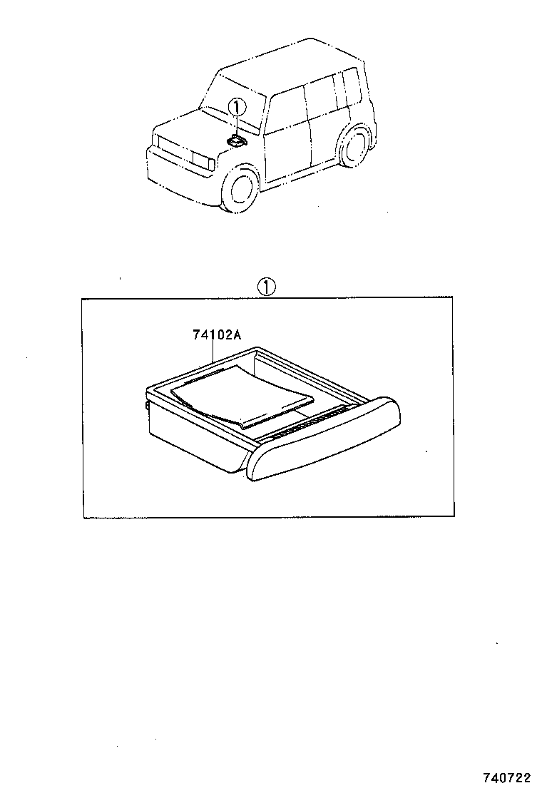  BB OPEN DECK |  ASH RECEPTACLE