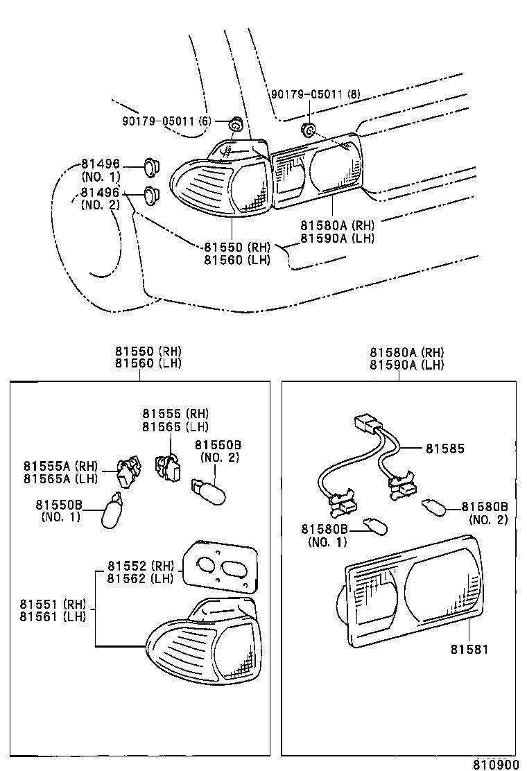  IPSUM |  REAR COMBINATION LAMP