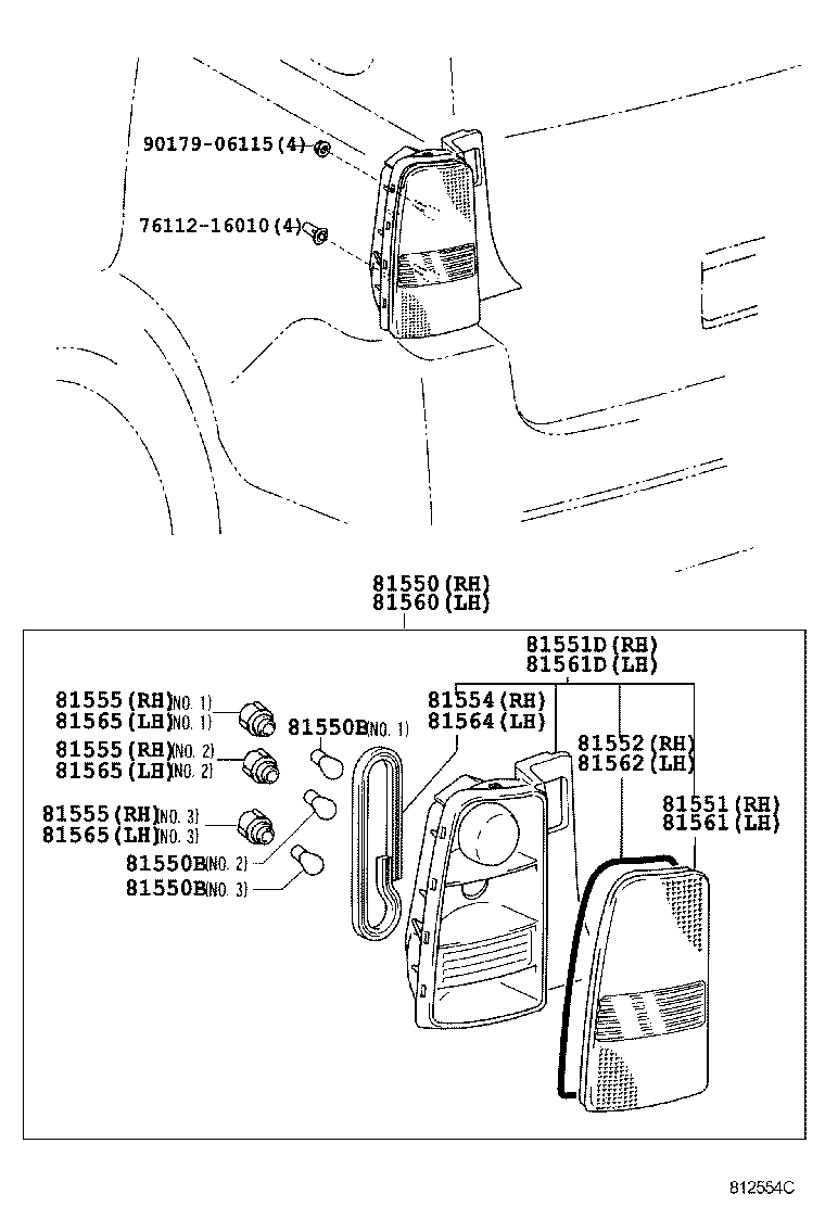  BB OPEN DECK |  REAR COMBINATION LAMP