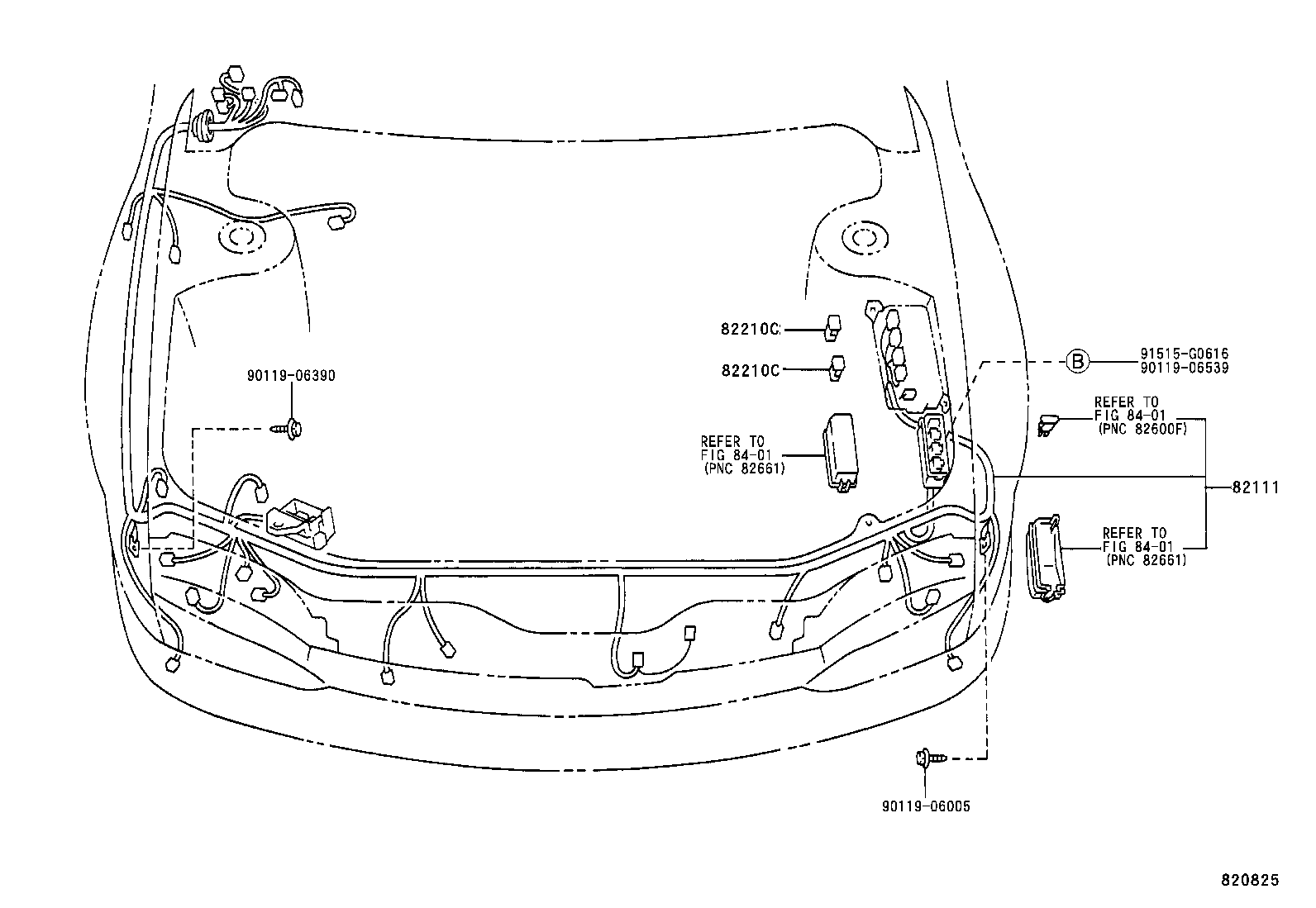  LEVIN TRUENO |  WIRING CLAMP