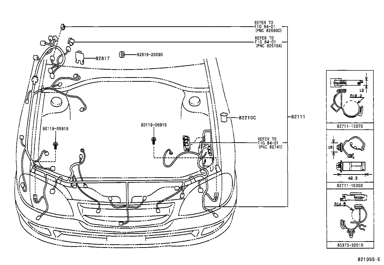  CALDINA |  WIRING CLAMP