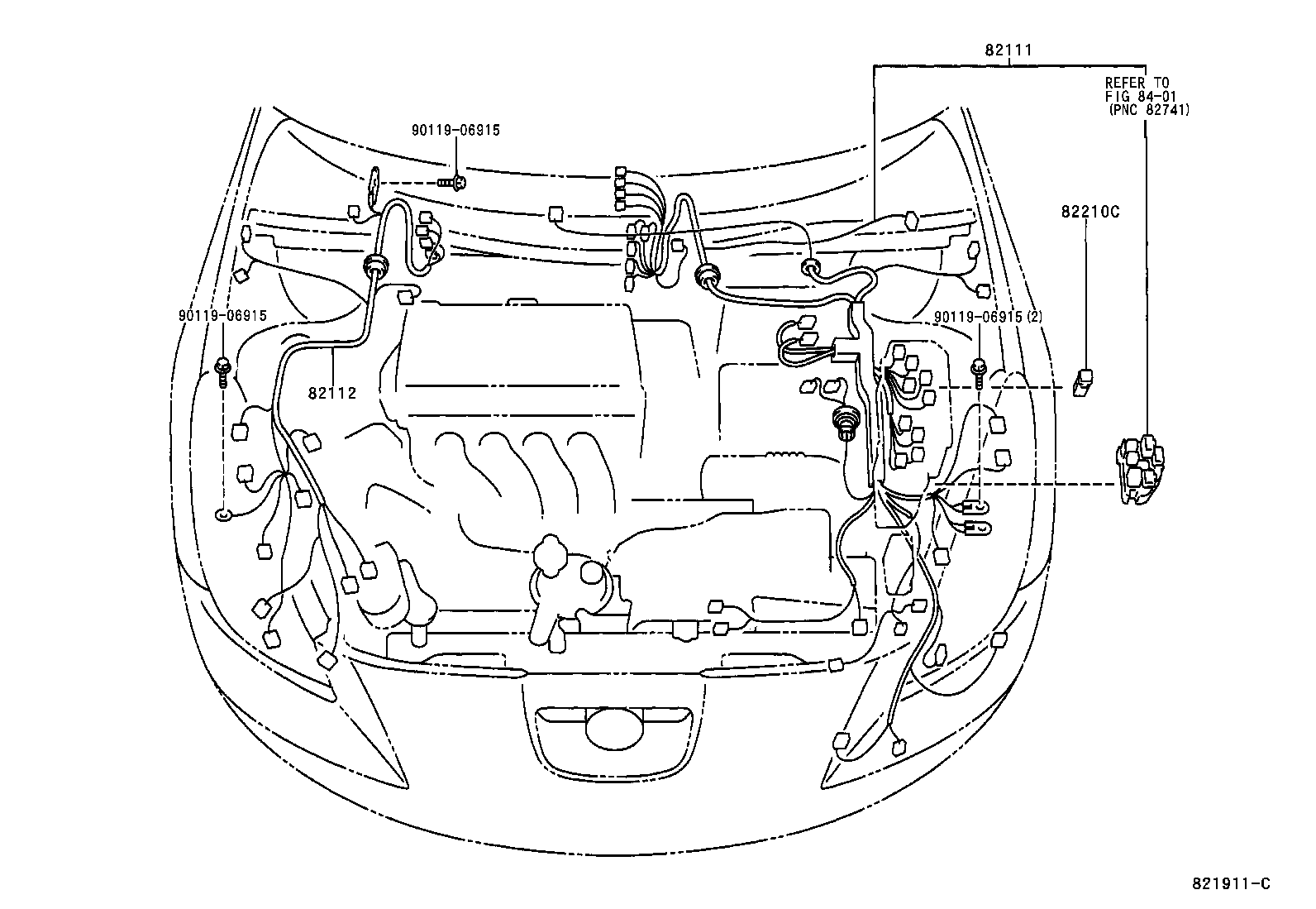  CELICA |  WIRING CLAMP