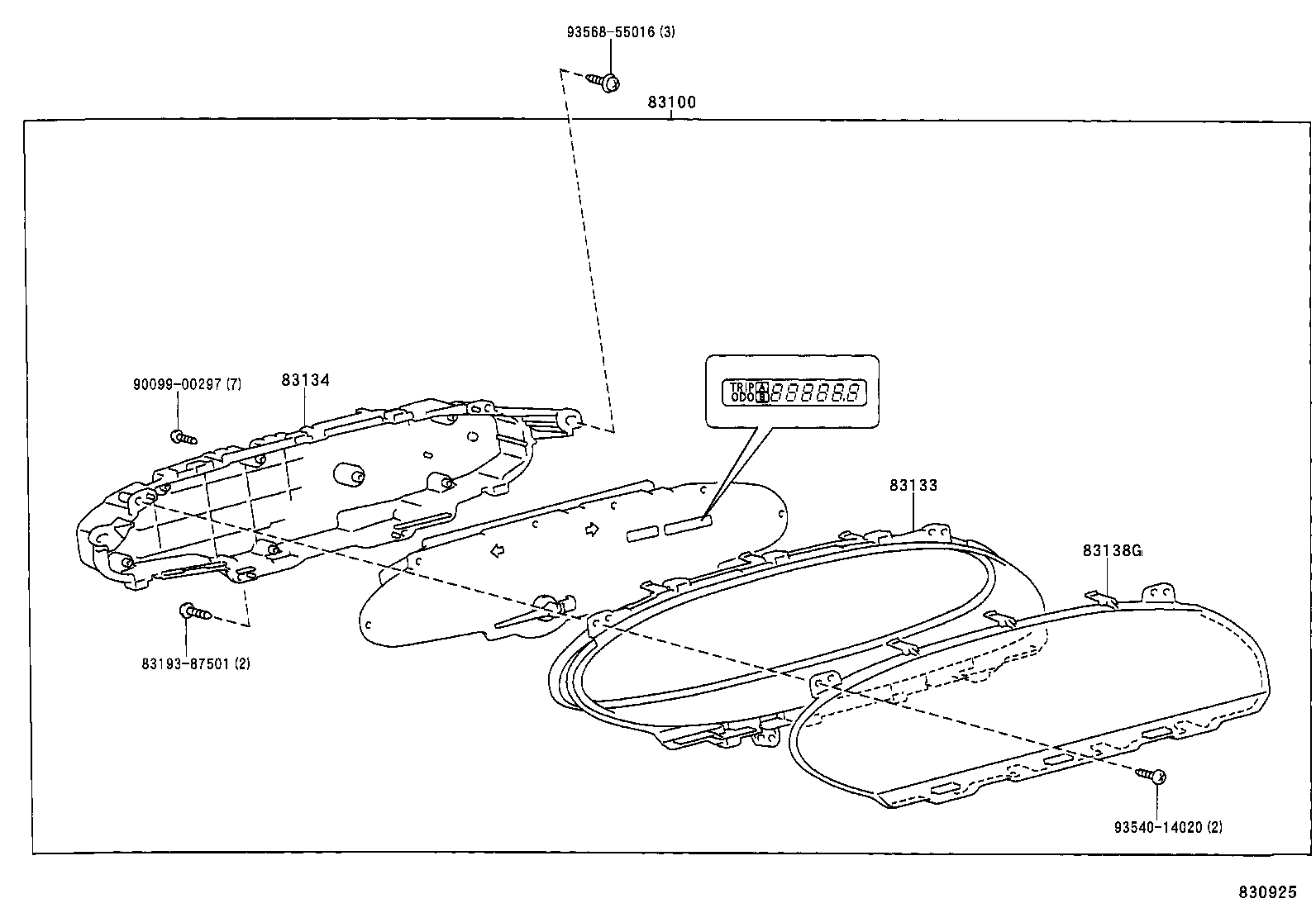  ESTIMA HYBRID |  METER