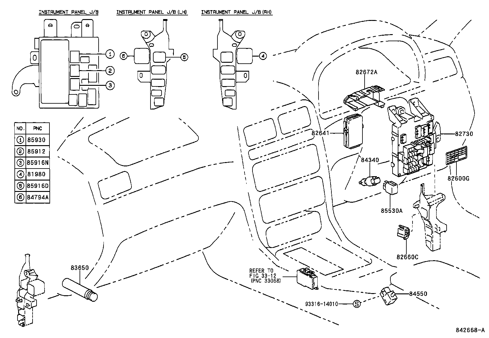  CAMRY GRACIA |  SWITCH RELAY COMPUTER