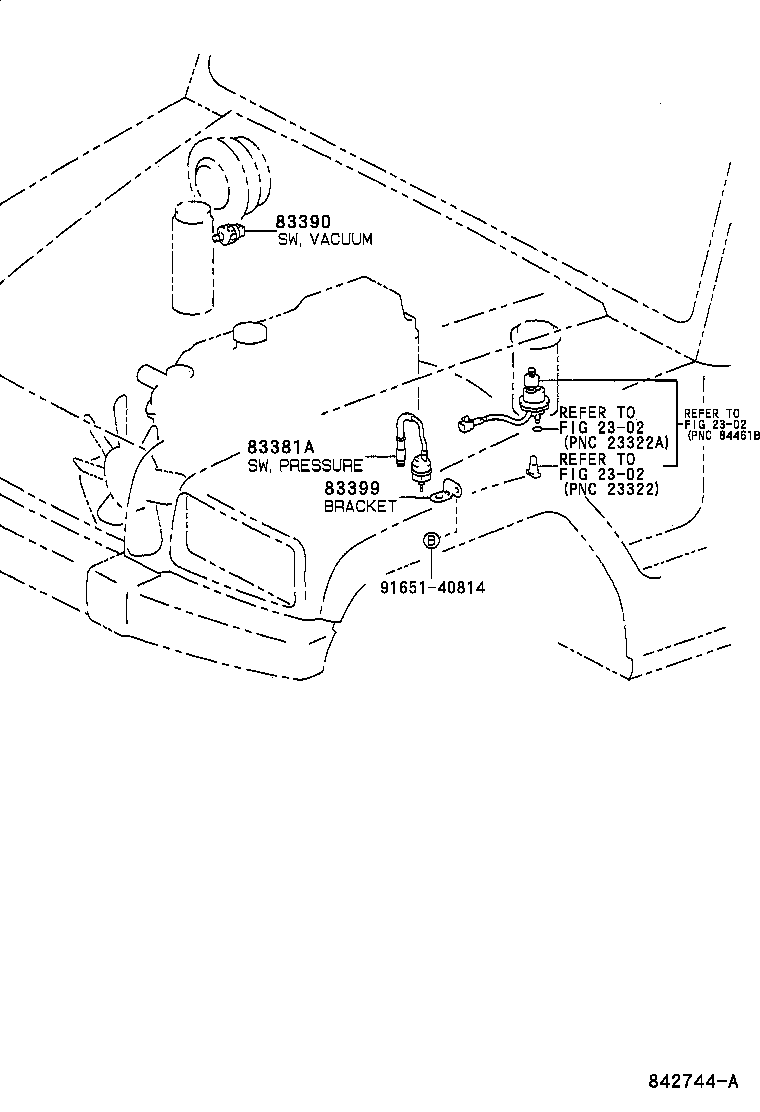 Toyota Mega Cruiserbxd V Rrpez Electrical Switch Relay Computer