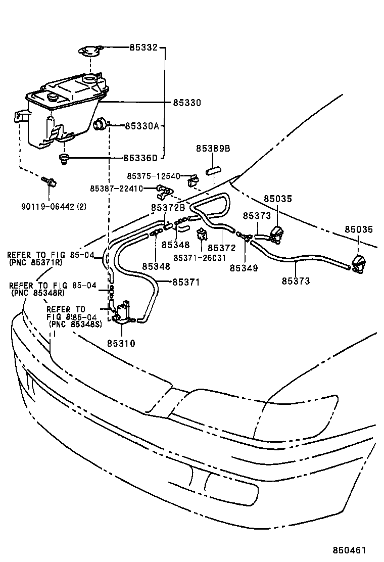  CORONA |  WINDSHIELD WASHER