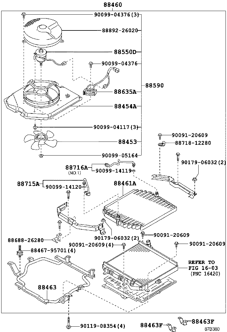  HIACE REGIUSACE |  HEATING AIR CONDITIONING COOLER PIPING