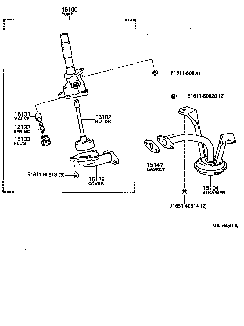  HILUX |  ENGINE OIL PUMP