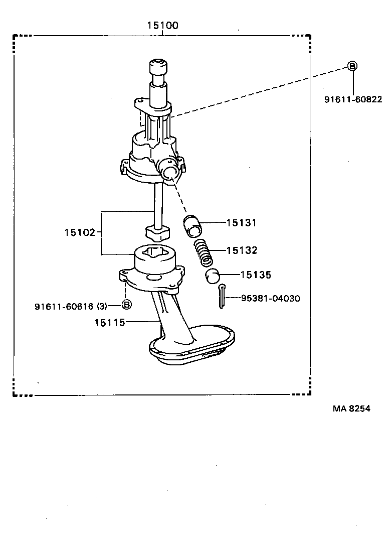  LITE TOWNACE V WG |  ENGINE OIL PUMP