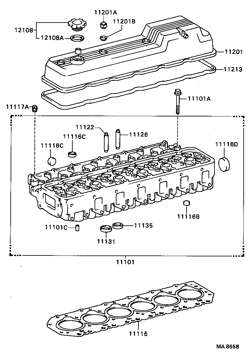  COASTER |  CYLINDER HEAD