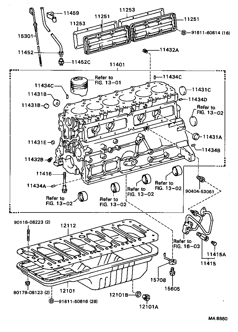  COASTER |  CYLINDER BLOCK