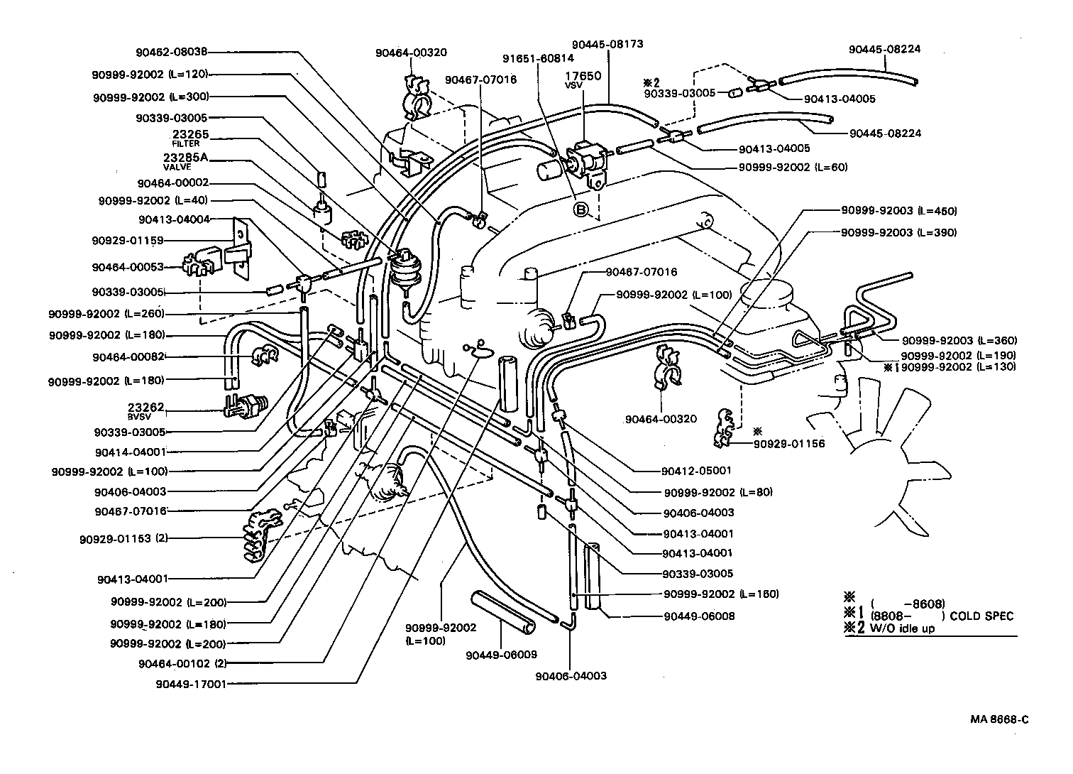  COASTER |  VACUUM PIPING