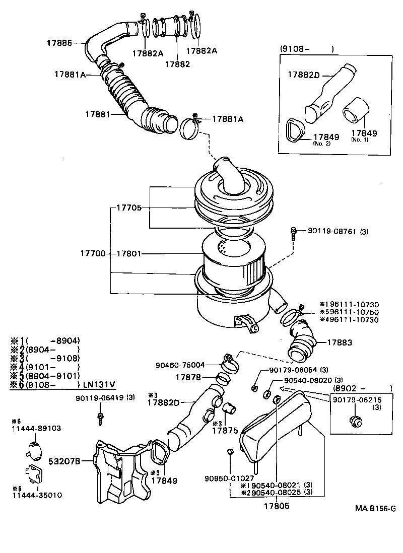  HILUX |  AIR CLEANER