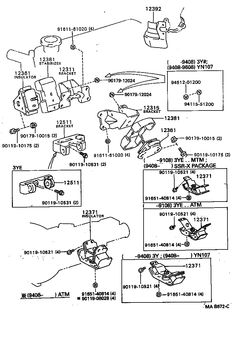  HILUX |  MOUNTING