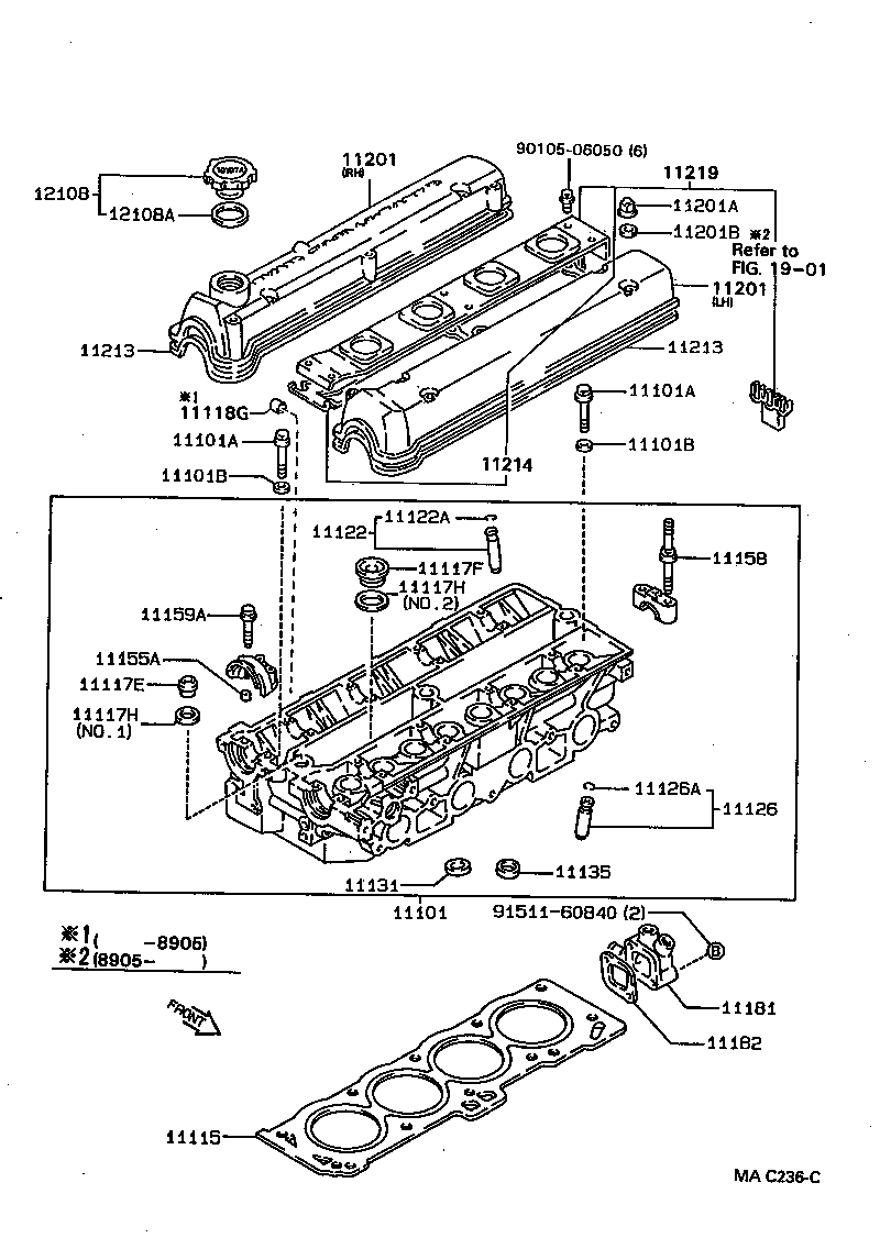  COROLLA |  CYLINDER HEAD