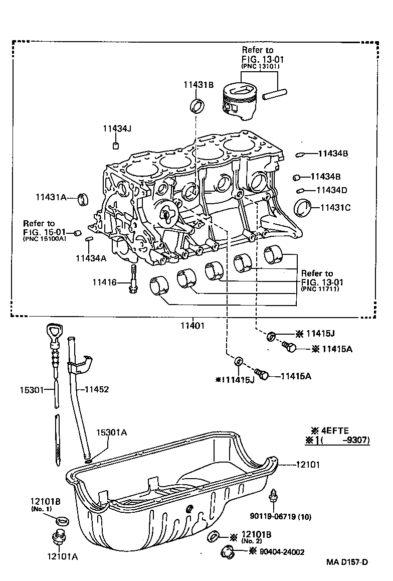  STARLET |  CYLINDER BLOCK