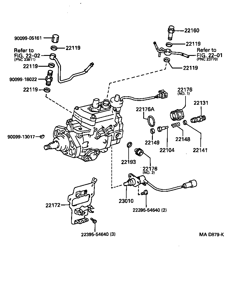  LAND CRUISER S T H T |  INJECTION PUMP BODY