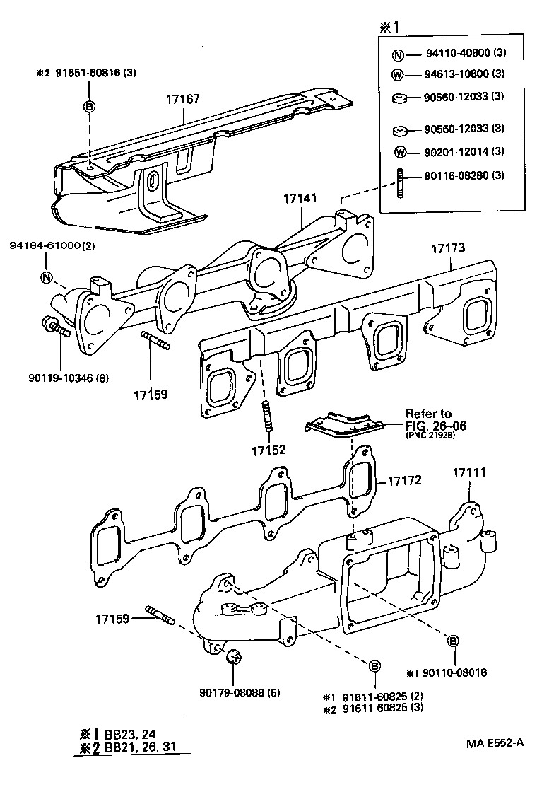  COASTER |  MANIFOLD